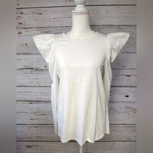 Doe & Rae Puffed Sleeve Top